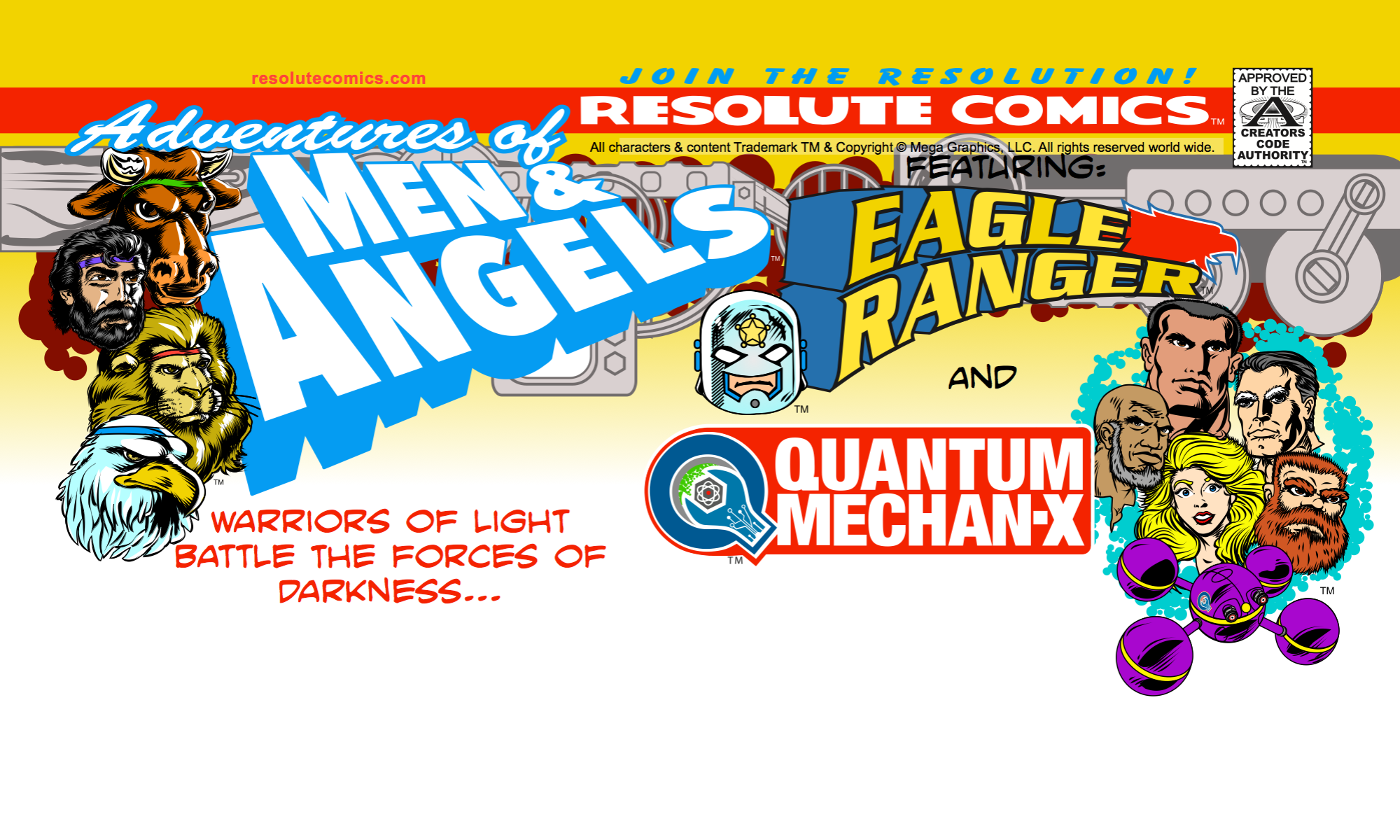Resolute Comics Web Header LG
