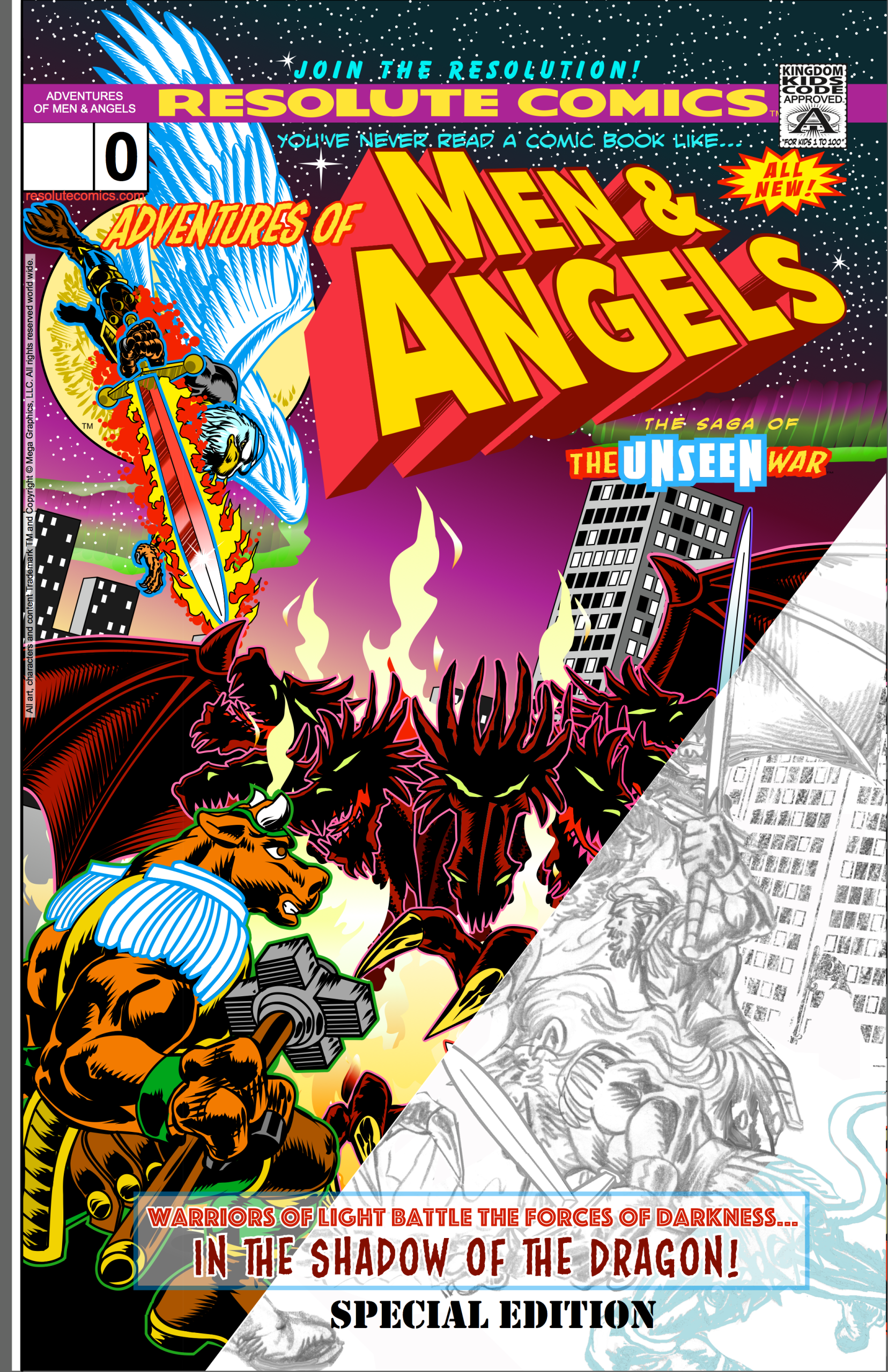 Adventures Of Men & Angels Cover 0