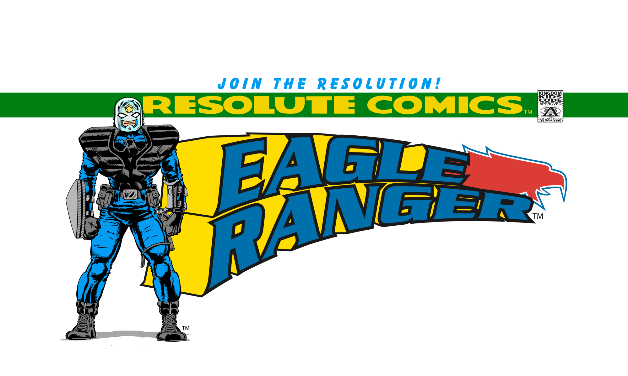 Resolute Comics Eagle Ranger Header
